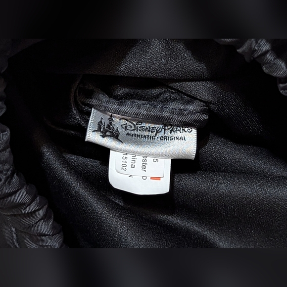 DisneyParks Minnie Mouse Ear/Red White Polka Dot Bow Ruffled Drawstring Backpack - Picture 12 of 15